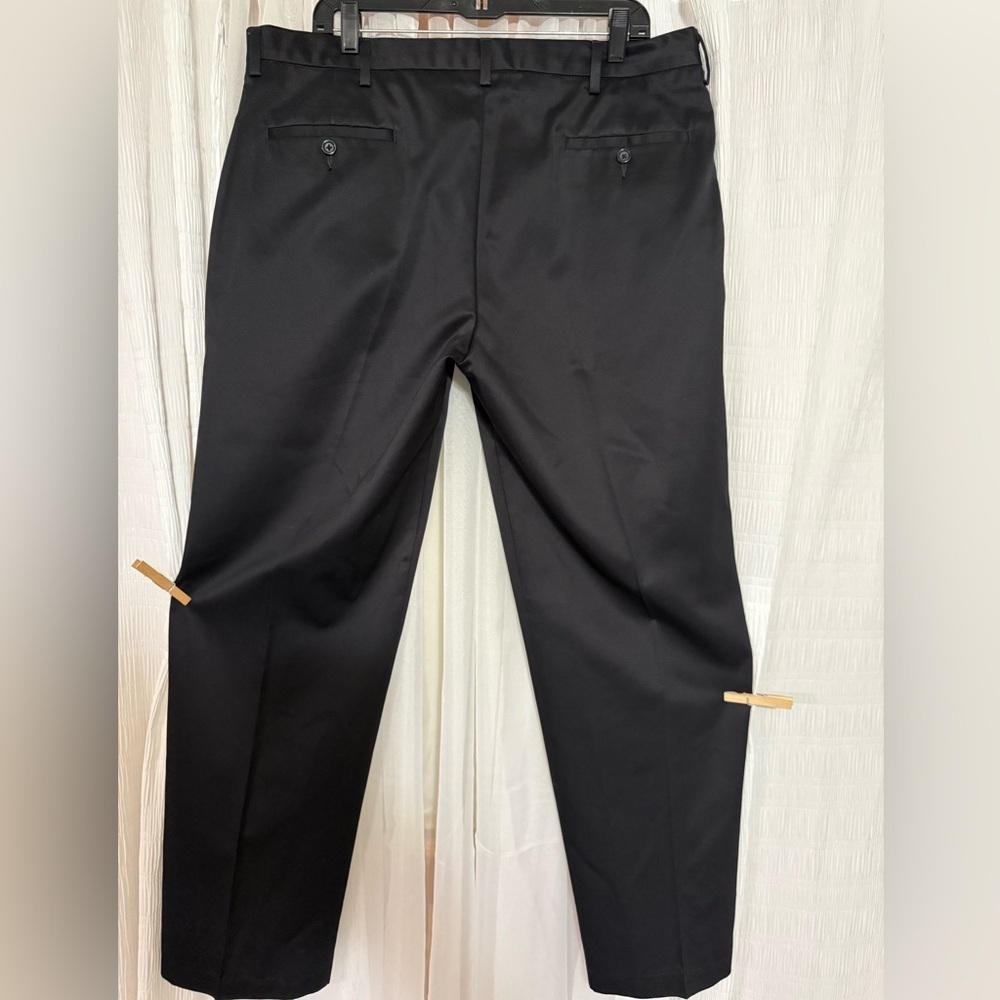 Haggar Black Classic Dress Pants - Picture 4 of 6